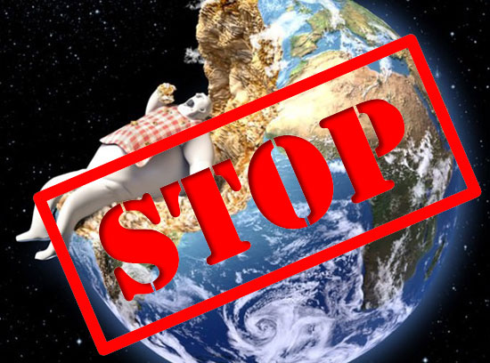 img l'impact de l'homme sur la terre, anthropocène